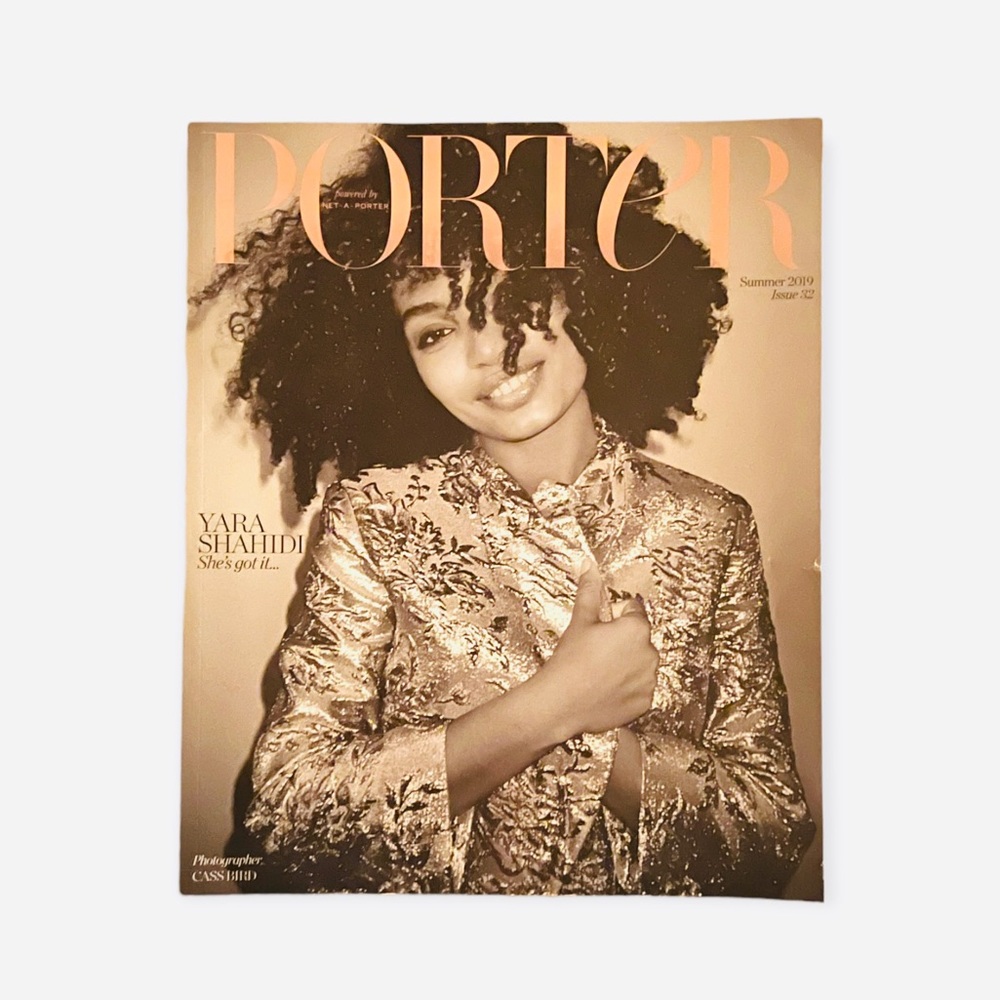 Porter Magazine Summer 2019 Issue 32 with Yara Shahidi by Cass Bird